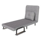 3 In 1 Convertible Folding Sofa Bed With Adjustable Backrest And Pillow