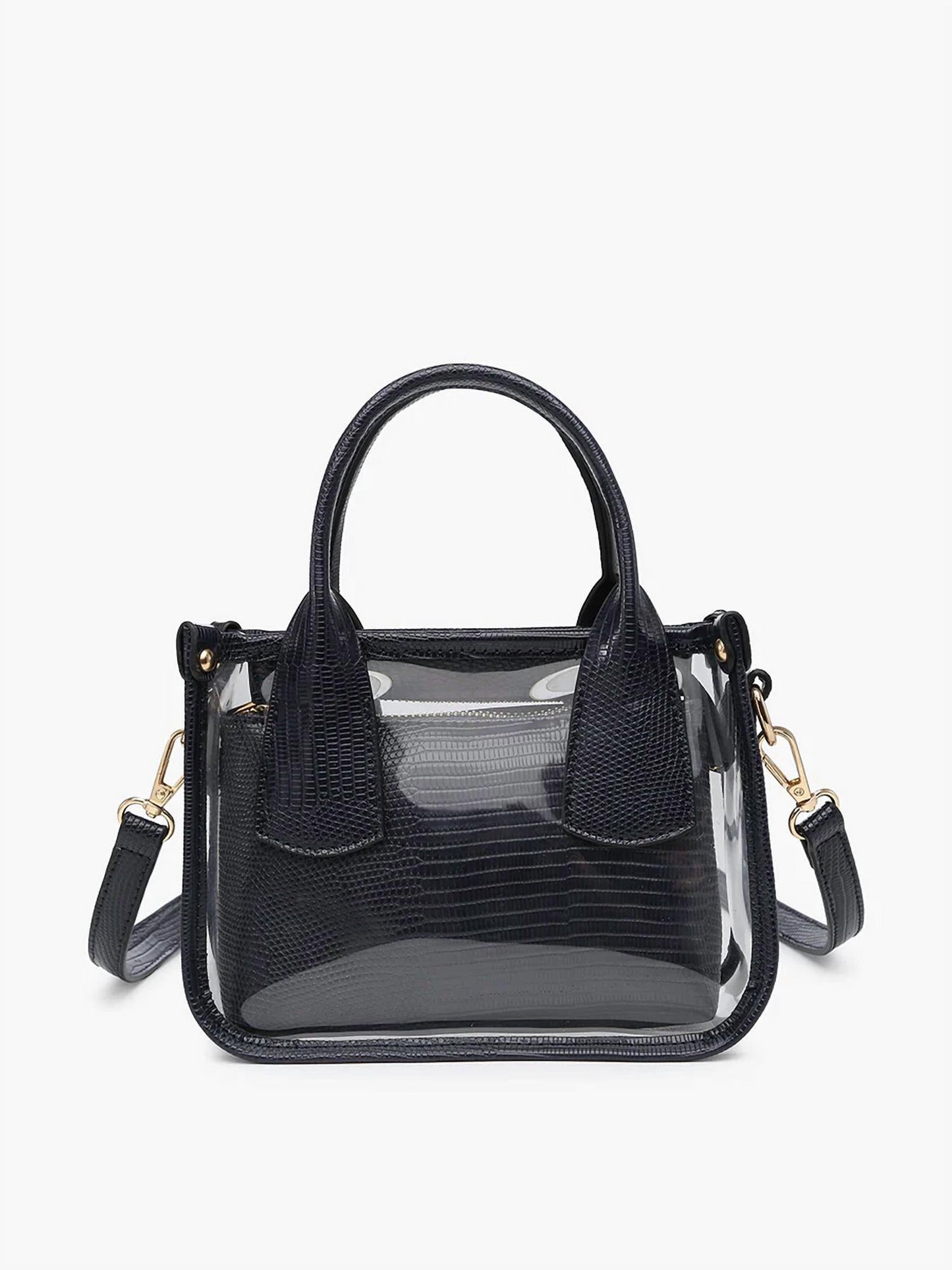 Jen & Co. - Women's Stacey Clear Satchel with Inner Bag