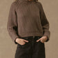 27 Miles Malibu - Violetta Chunky Ribbed Cotton Sweater