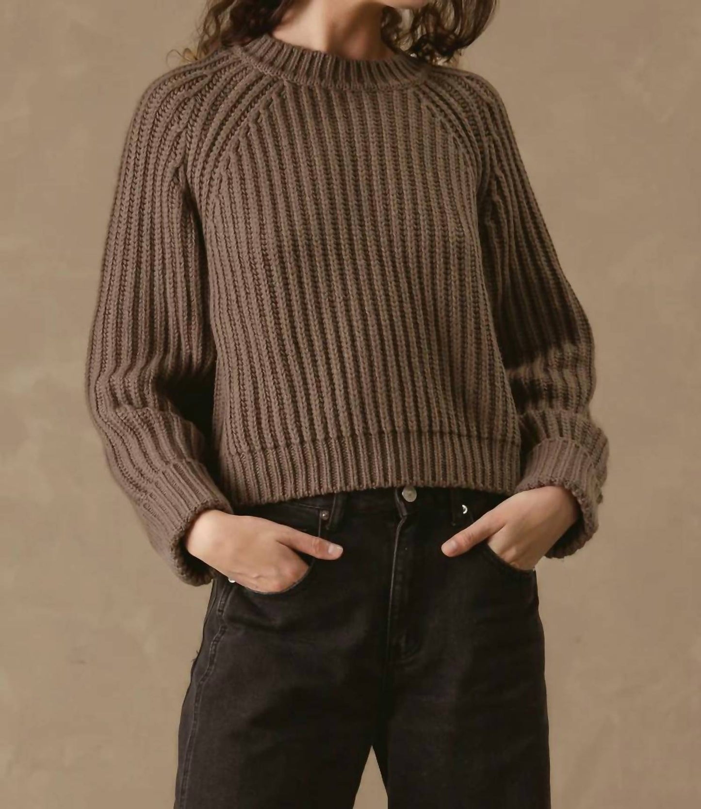 27 Miles Malibu - Violetta Chunky Ribbed Cotton Sweater