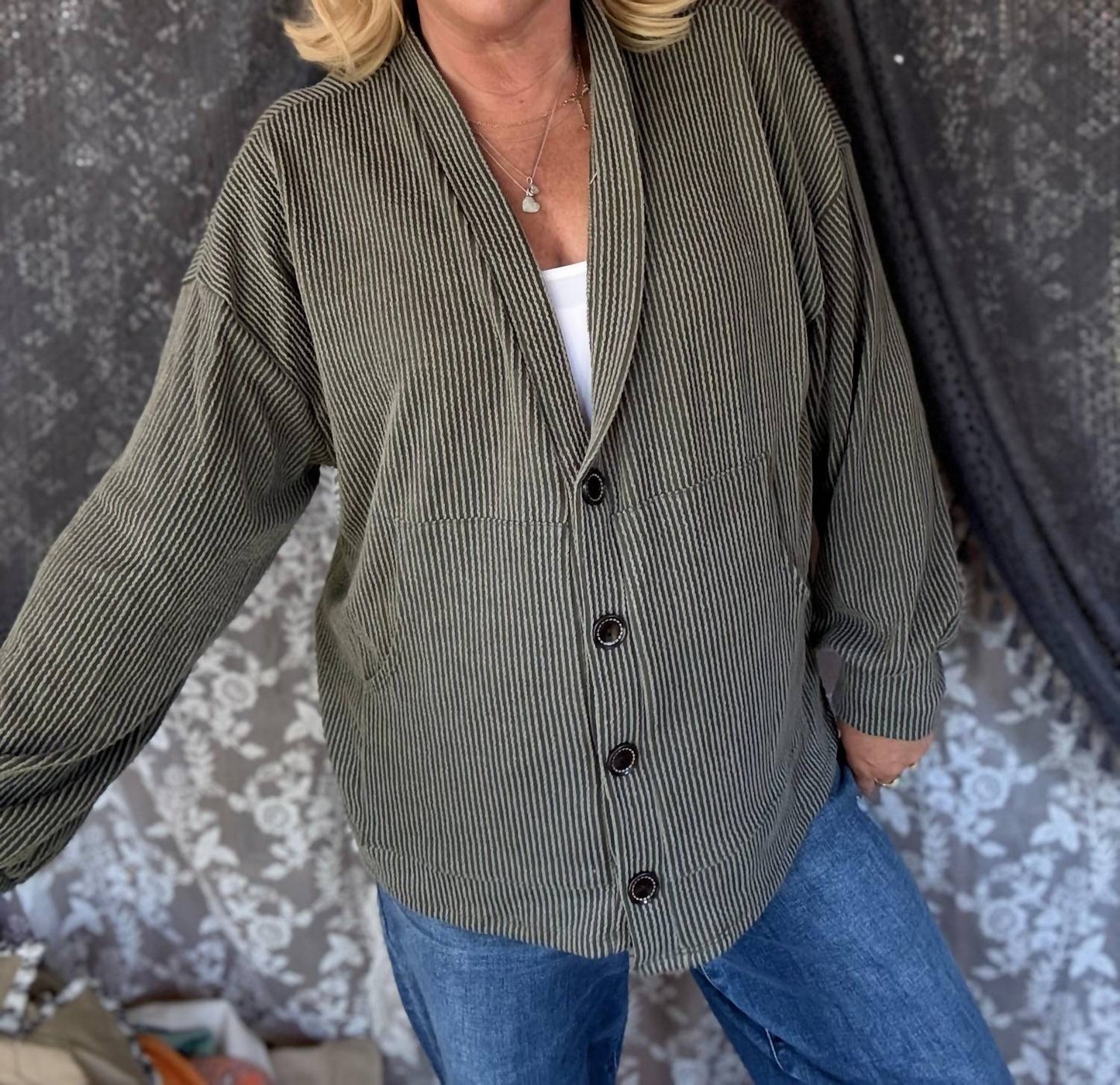 7Th Ray - Sweet Elegance Ribbed Sweater