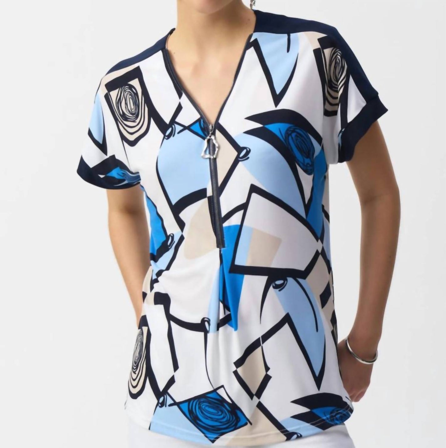 Joseph Ribkoff - Short sleeve top