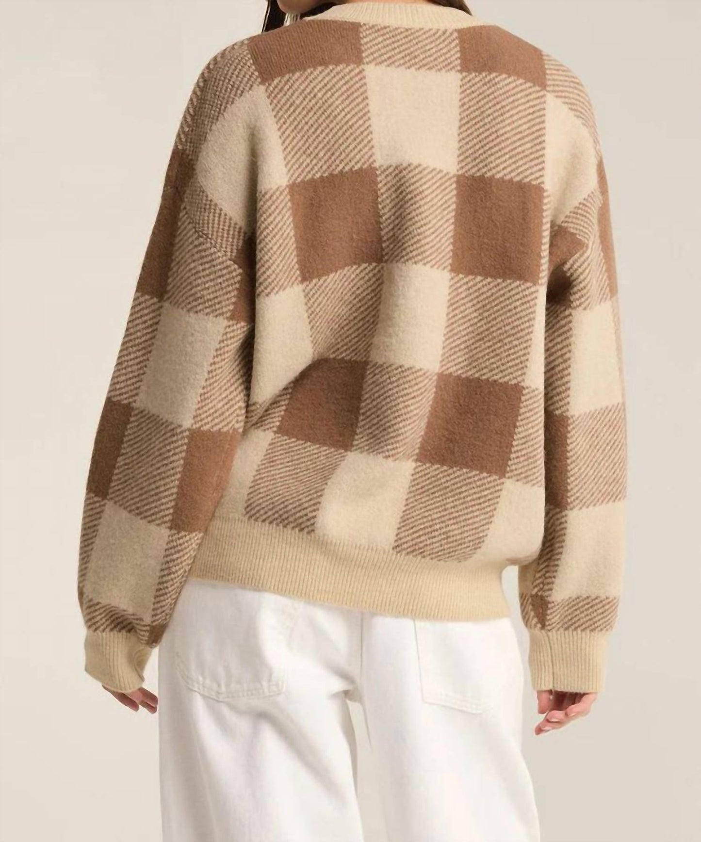 Z Supply - Check You Later Plaid Sweater