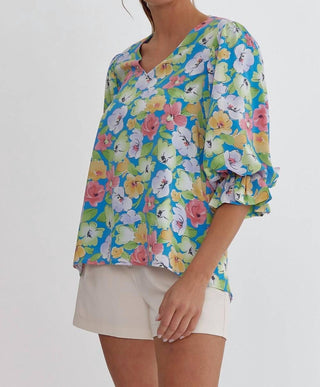 Introdução - Blusa Floral The Way I Do