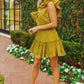 Buddylove - Sofia One Shoulder Ruffle Mini Dress