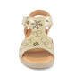 Andrea - Women's Wedge Leather Sandals