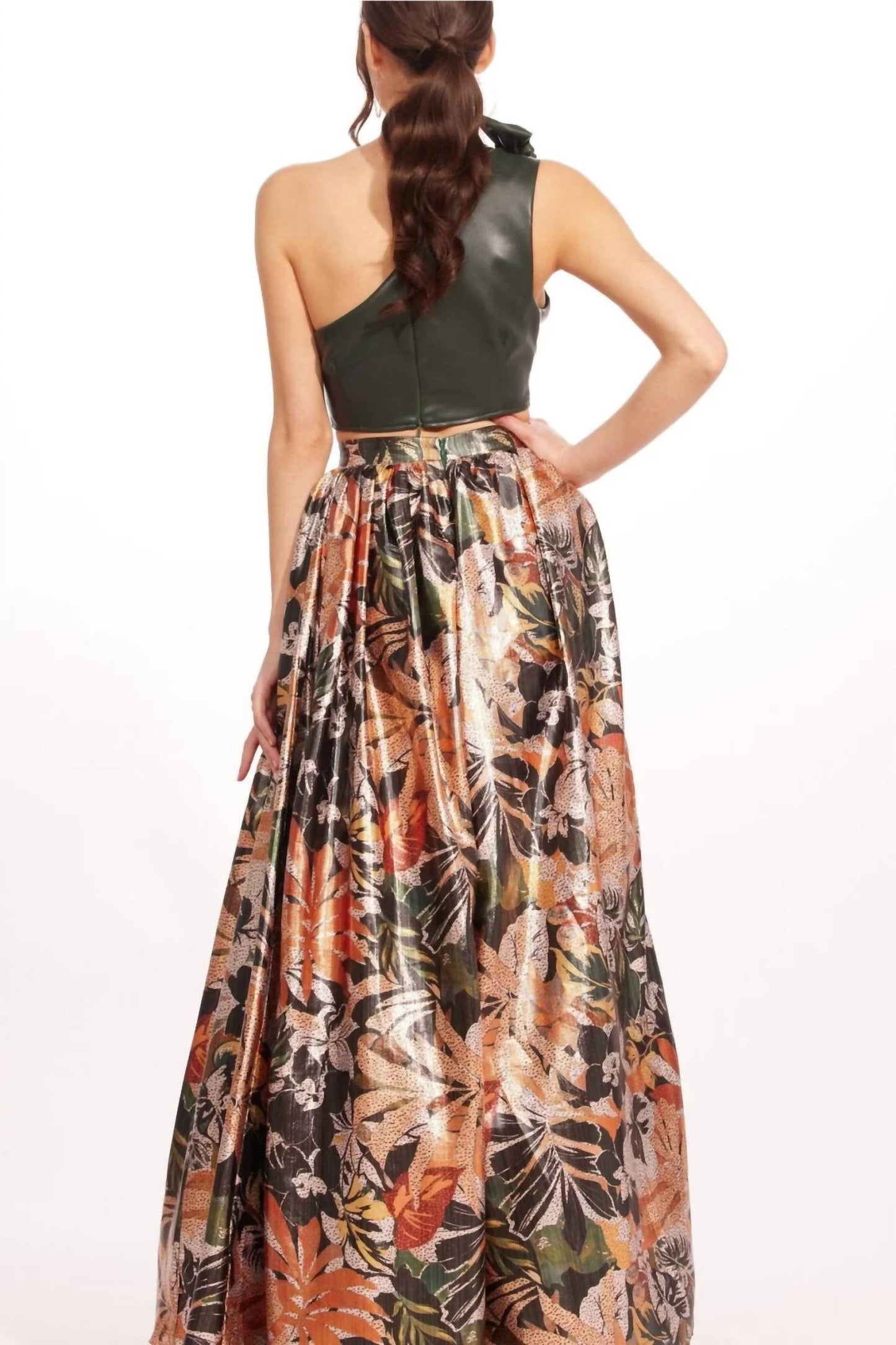 Eva Franco - Glitter Bloom Maxi Skirt