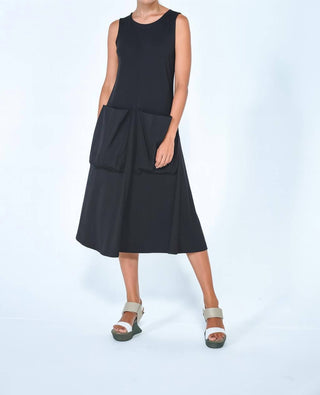Simply Mila - Vestido feminino com bolso grande