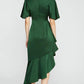Theia - Gwen Asymmetric Ruffle Dress