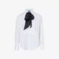 Polo Ralph Lauren - Myana Poplin Tuxedo Shirt with Bow