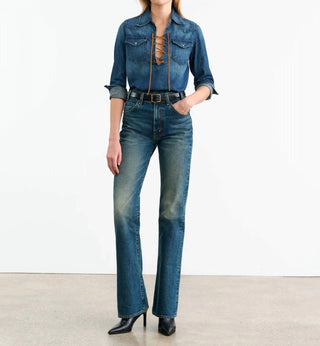 Nili Lotan - Camisa Jeans Collins