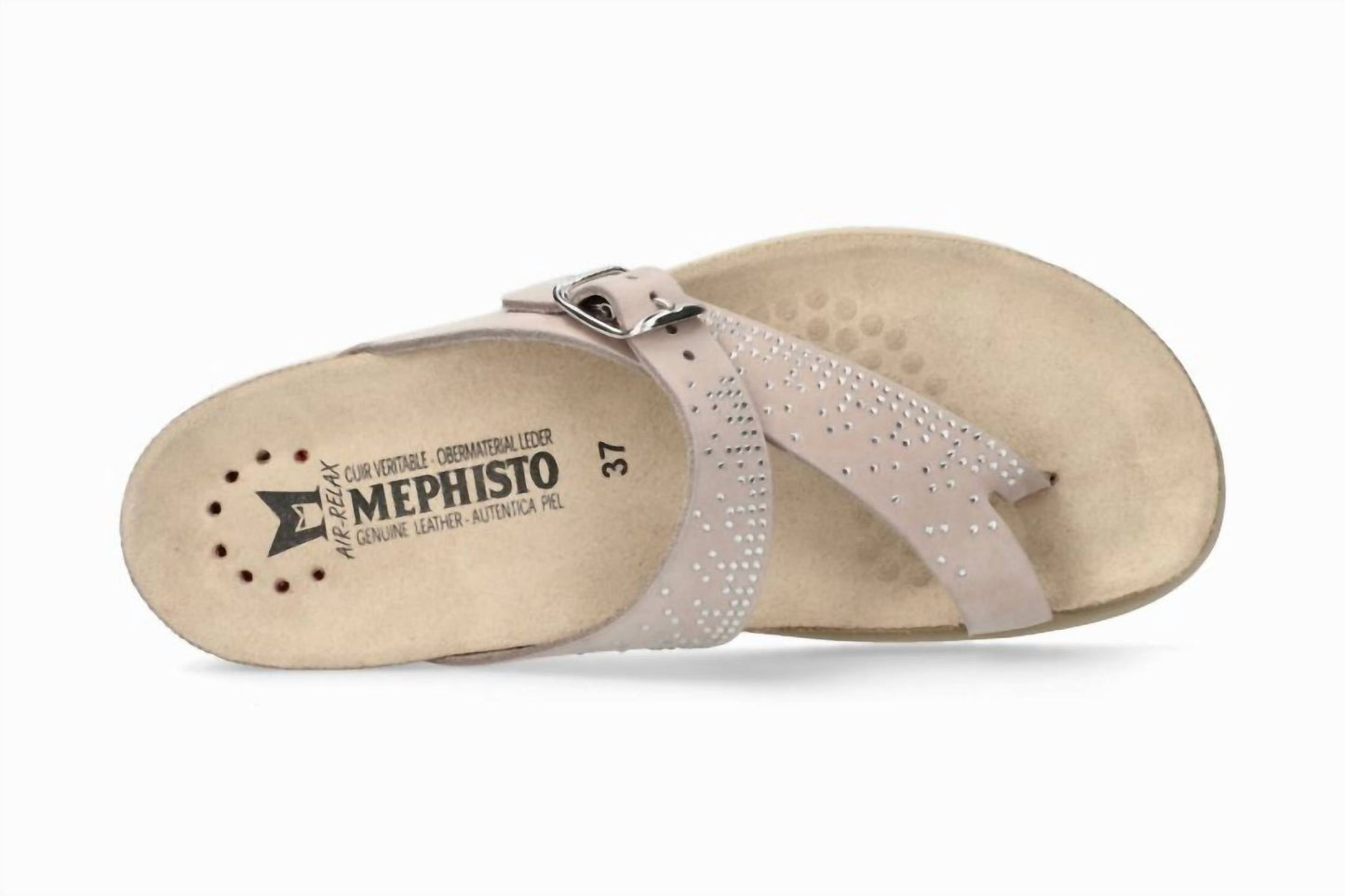 Mephisto - Women's Helena Spark Rhinestone Adorned Walking Sandal