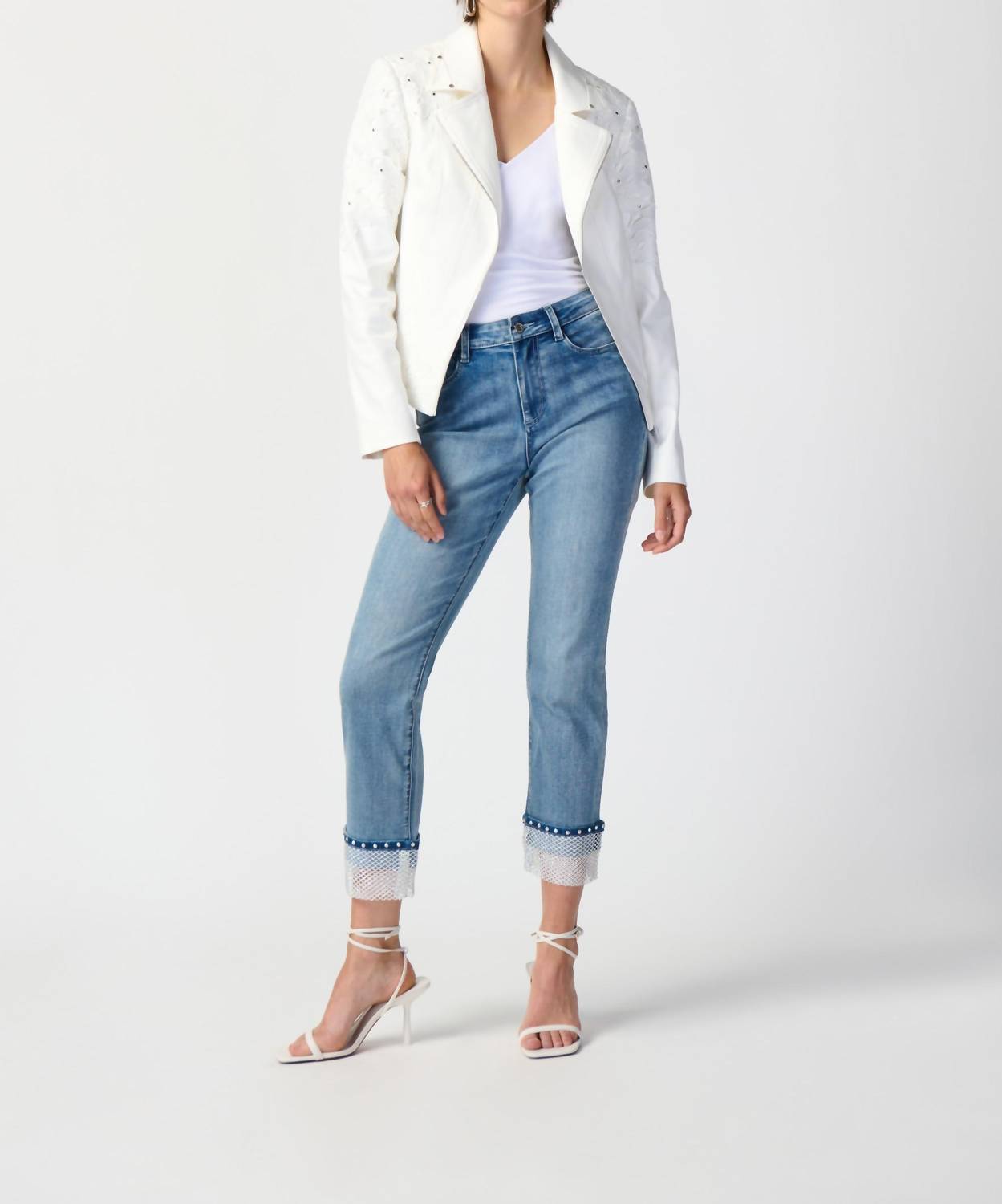 Joseph Ribkoff - Faux Suede Jacket