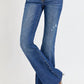Risen - Mid-Rise Flare Long Jeans