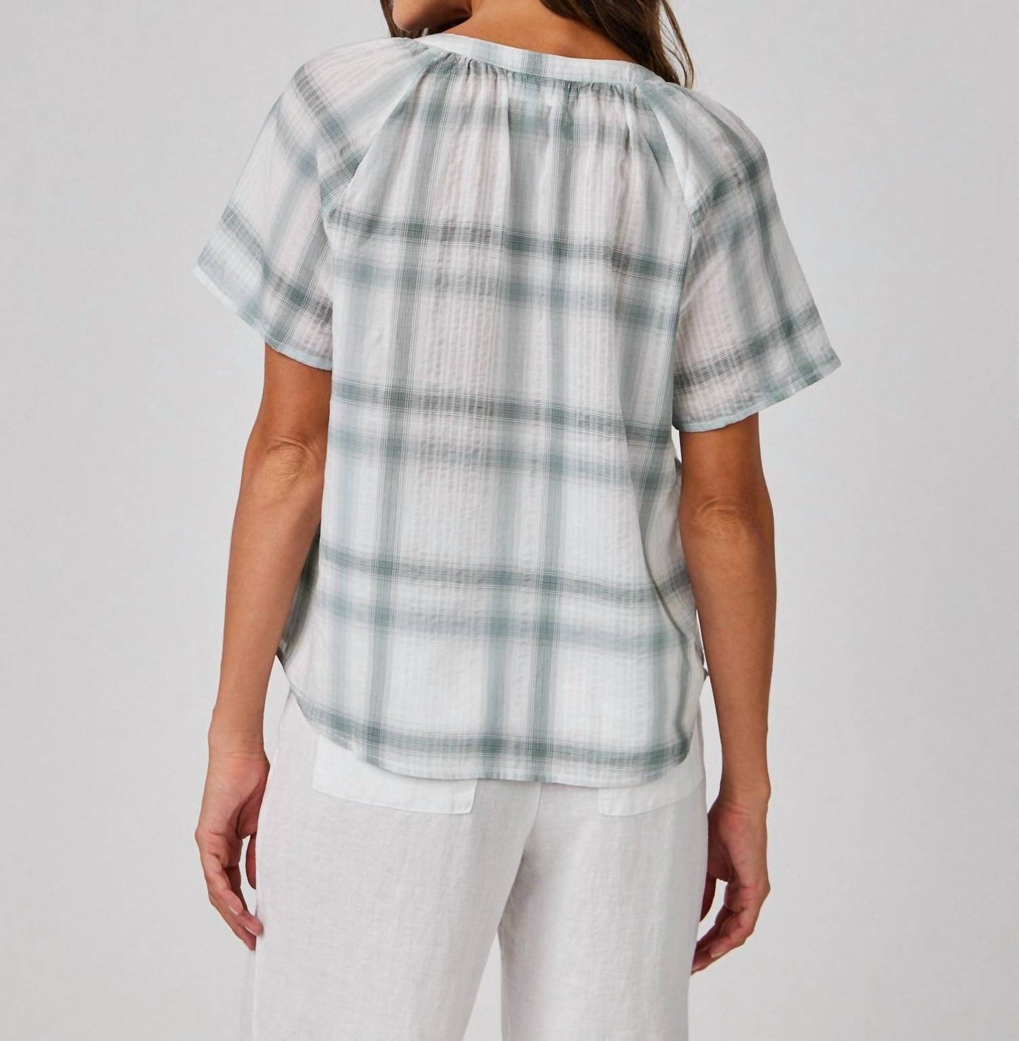 Bella Dahl - RAGLAN CAP SLEEVE PULLOVER