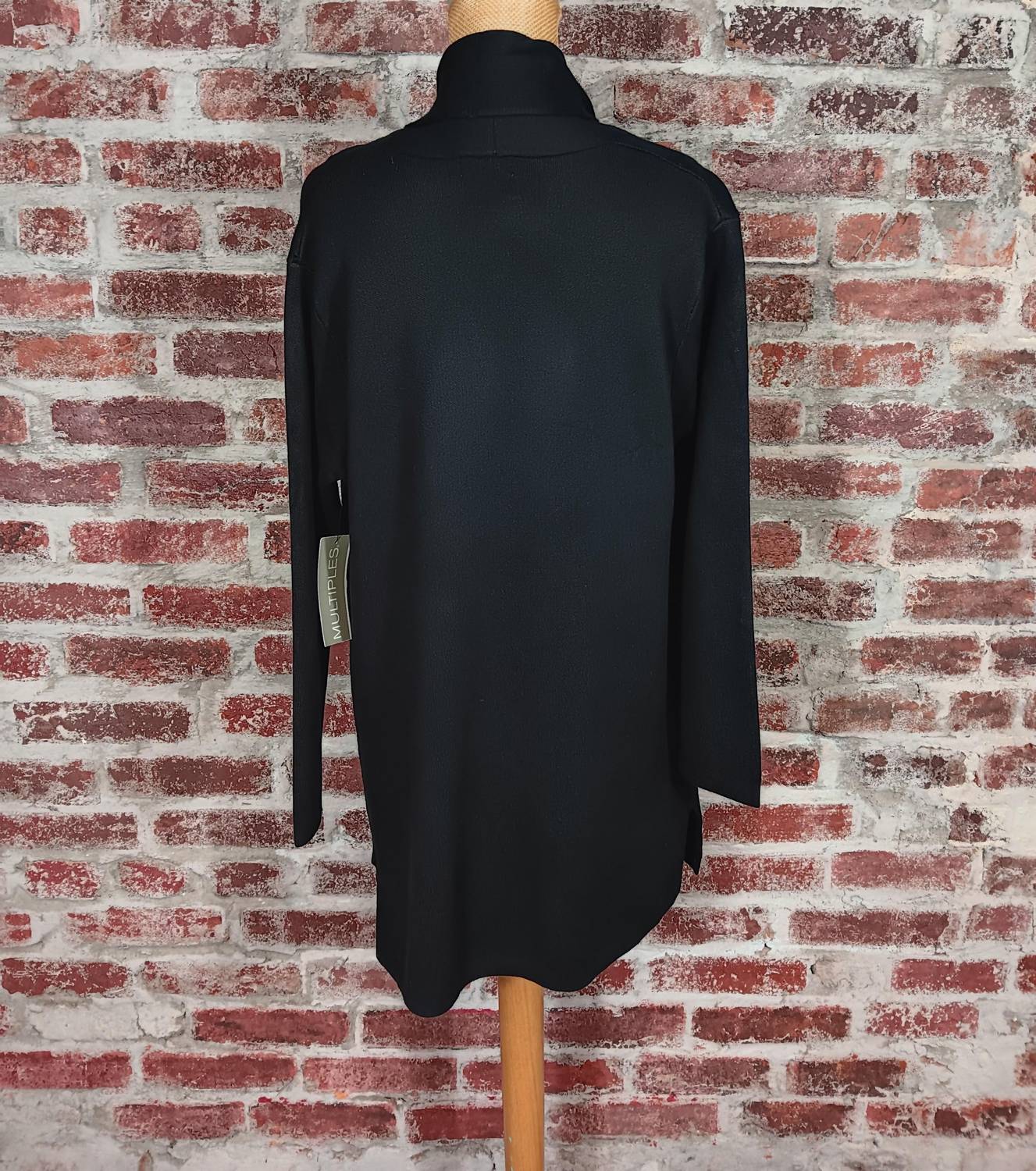 Multiples - Shawl Collar Long Sleeve Knit Cardigan