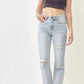 Risen - Mid Rise Vintage Straight Leg Jeans