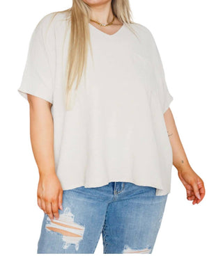 Zenana - Camiseta de manga curta Can't Help Myself