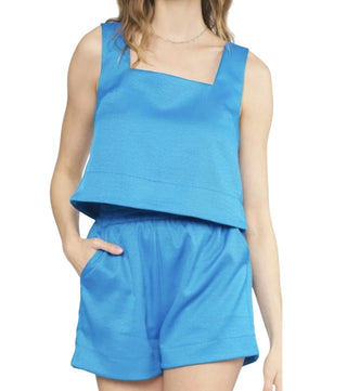 Entro - Crop And Shorts Set