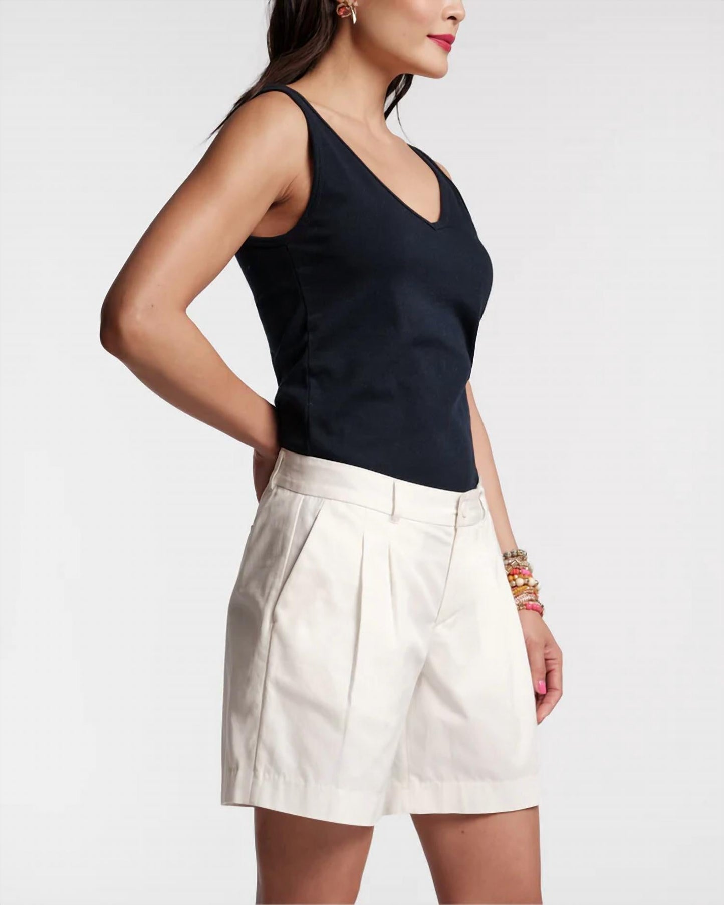 Frances Valentine - Benny Cotton Bermuda Short