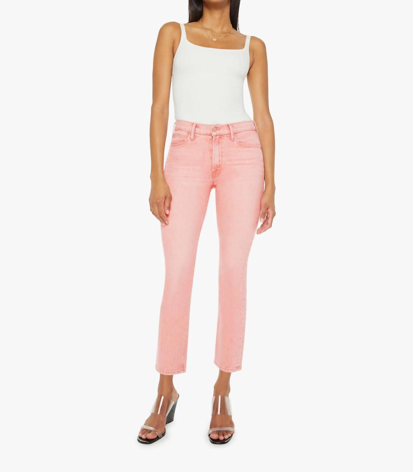 Mother - The Mid Rise Dazzler Ankle Jean