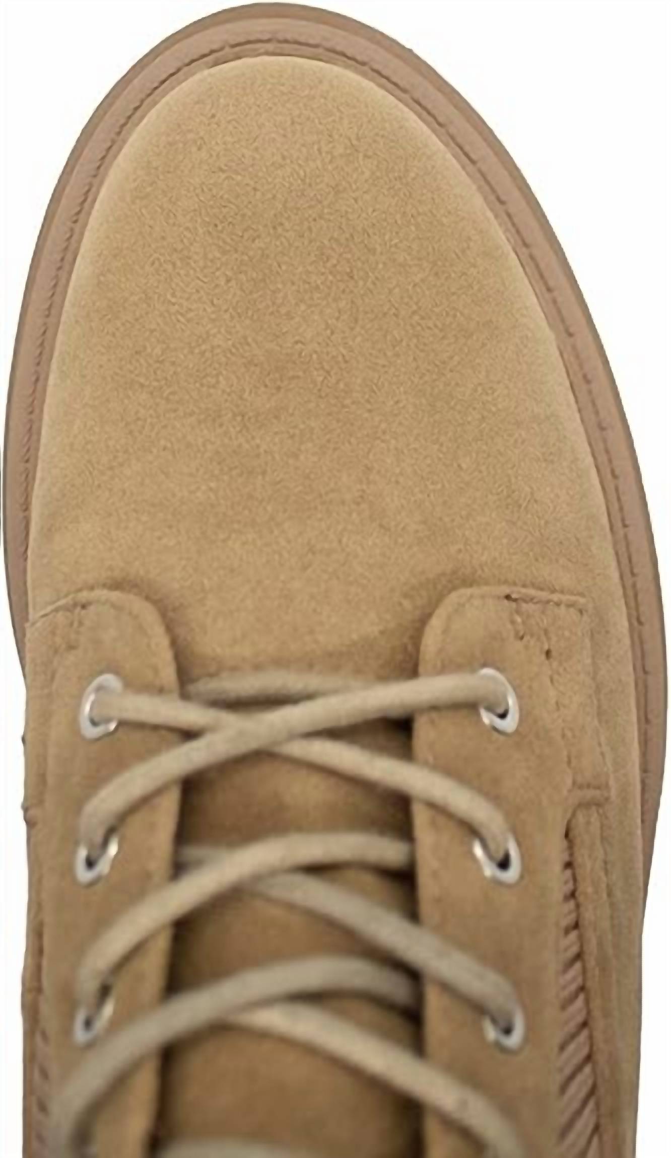 Cozzy Girl - Journey Suede Combat Boots