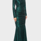 Talbot Runhof - Mirrorball Stretch Long Dress