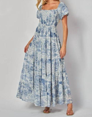 Big Hit Fashion - Vestido longo Toile
