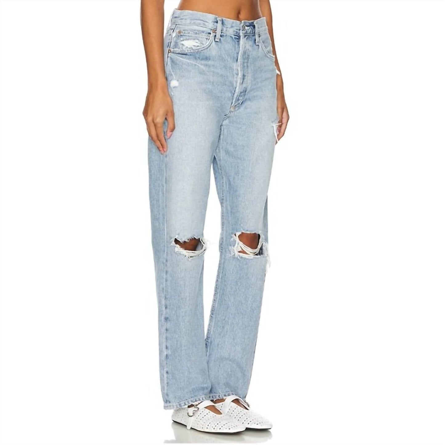 Agolde - 90s Mid Rise Straight Leg Jeans