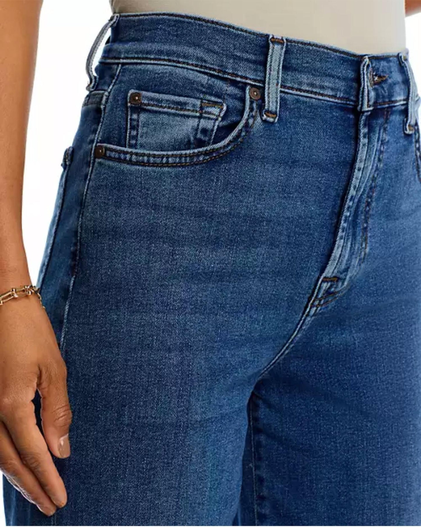 7 For All Mankind - Alexa Clara Cropped Jeans