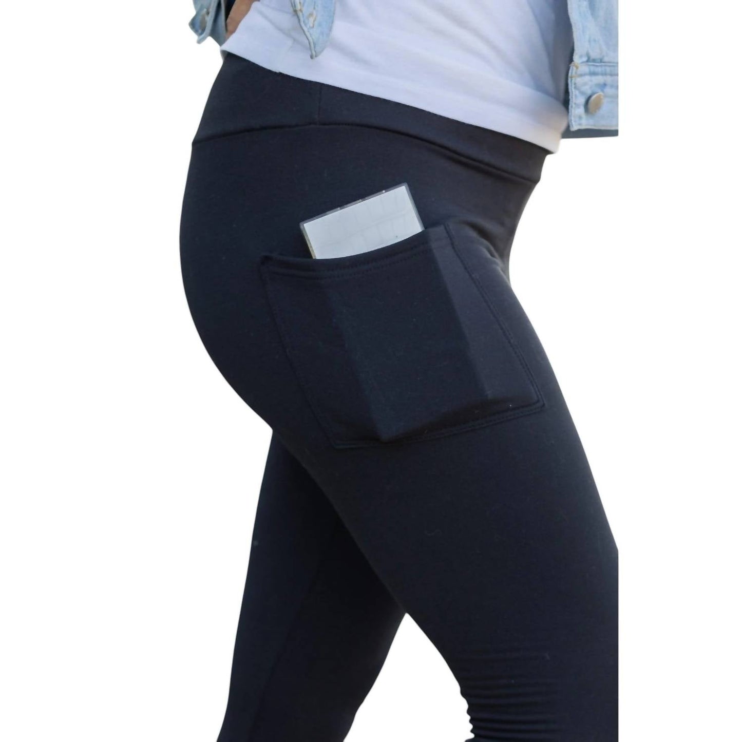Julia Rose - Full-length Leggings With Pocket