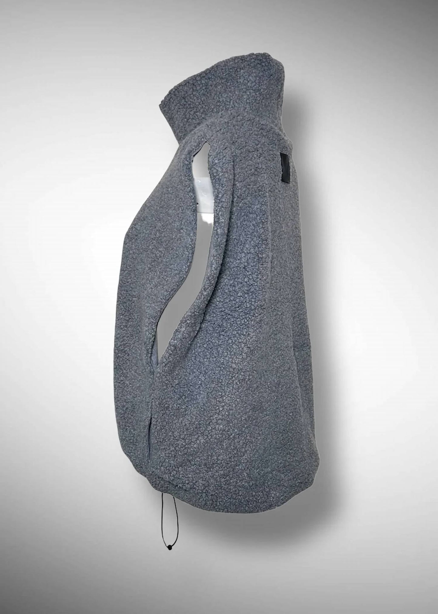 Cog The Big Smoke - Krystal High Neck Sheep Pile Gilet