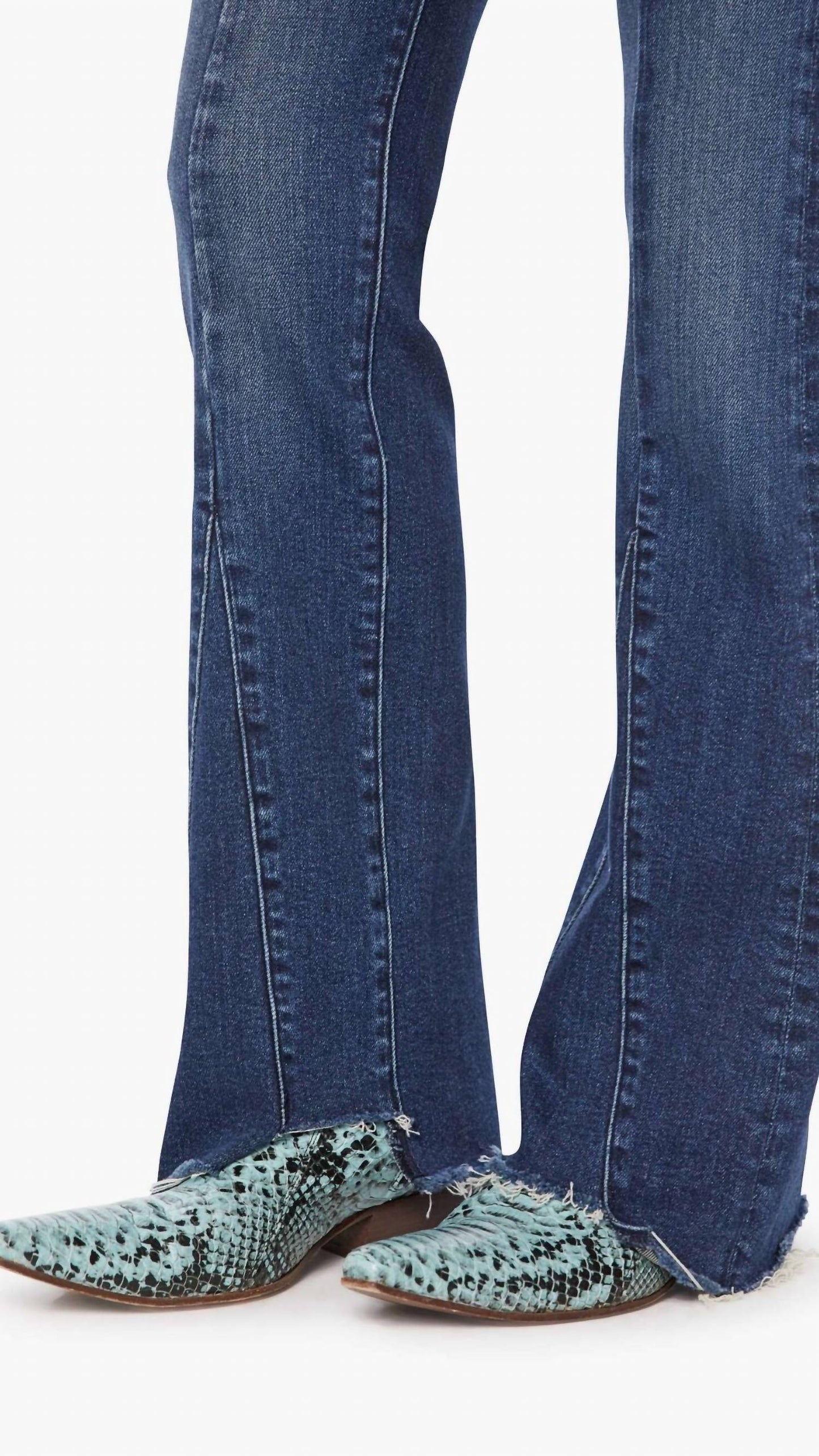 Mother - Insider Skimp Pointy Fray Jeans