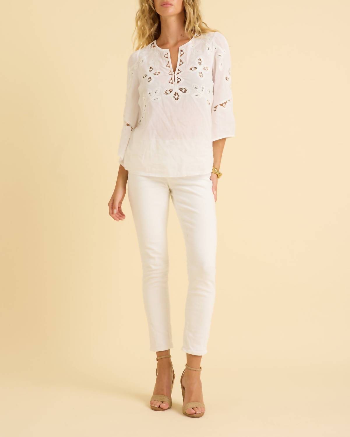 Calypso St. Barth - Bella Three-quarter Sleeve Top