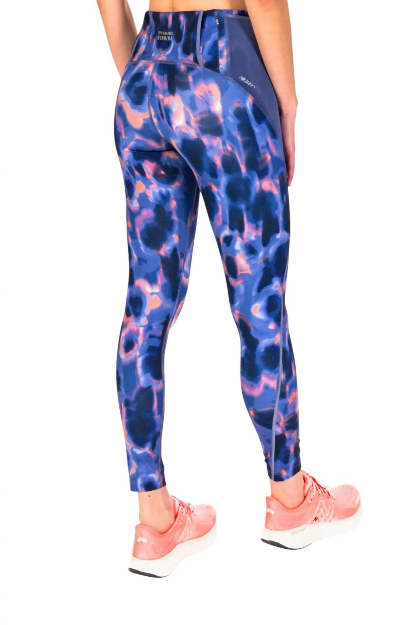 New Balance - WOMEN'S PRINTED MID RISE IMPACT RUN TIGHT
