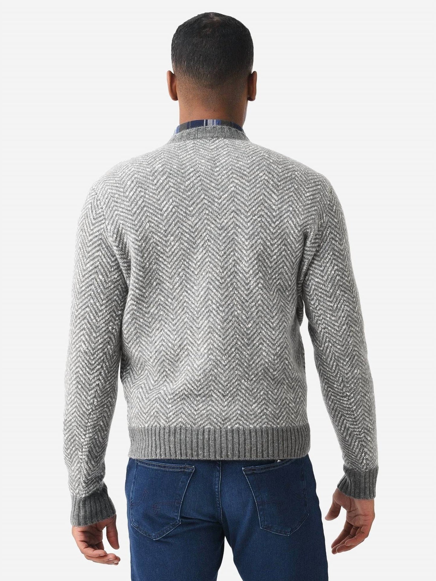 Peter Millar - Cliffs Herringbone Crewneck Sweater