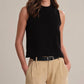 525 America - Demi High Crewneck Cotton Tank Top