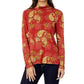 Johnny Was - Paisley Lace Mock Neck Top