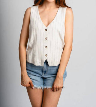 Z Supply - Belfort Pinstripe Vest