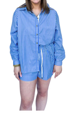 Elan - Bright & Breezy Button Down Set