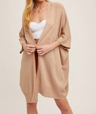 Bluivy - Ayla Wide Sleeve Open Front Cardigan
