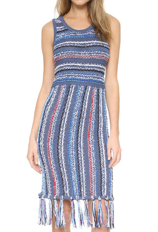 Derek Lam 10 Crosby - Vestido feminino com borlas