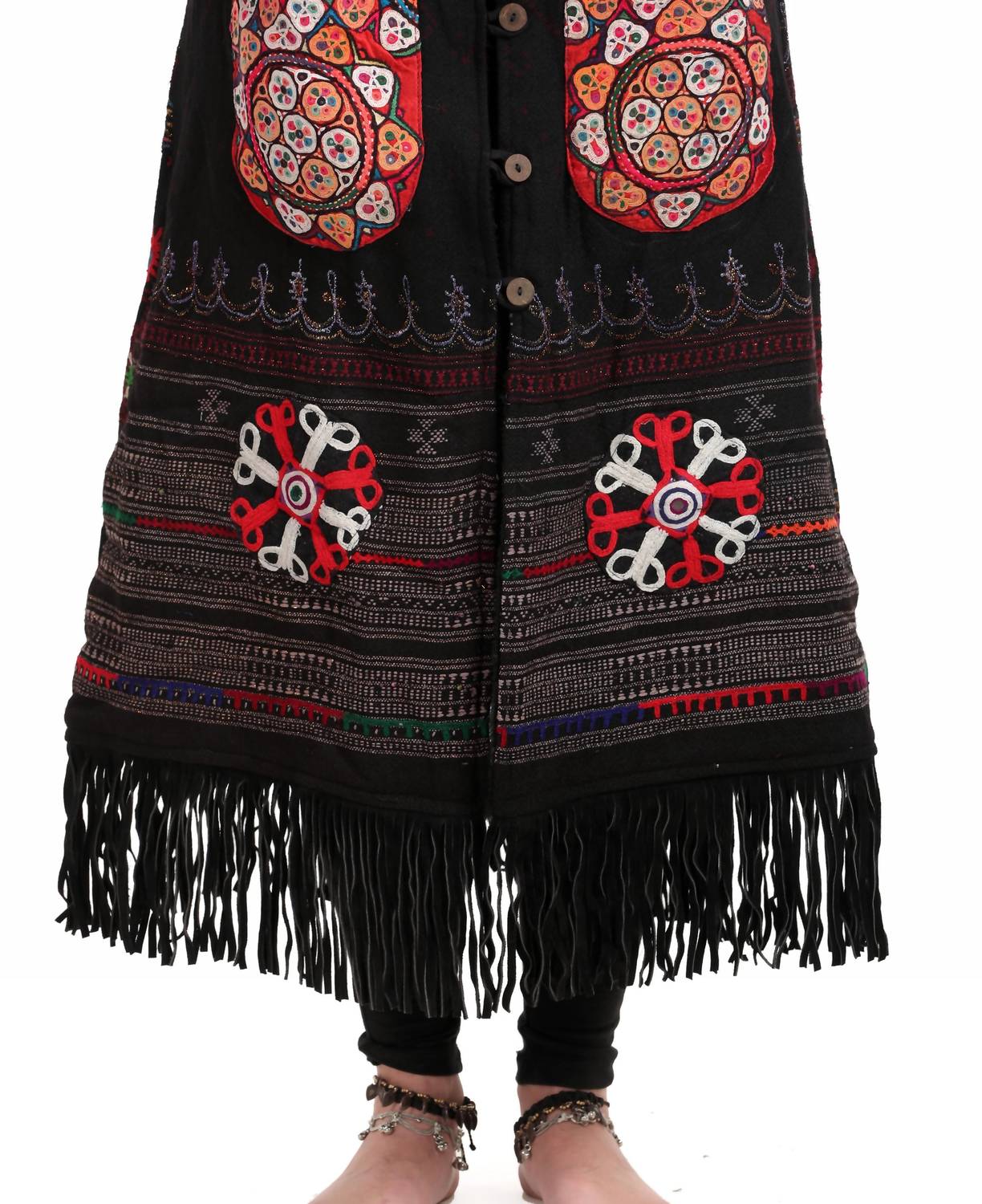 Standawt - Tassel Merino Wool Coat