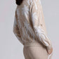 Minnie Rose - Palm Tree Reversible Crew Sweater