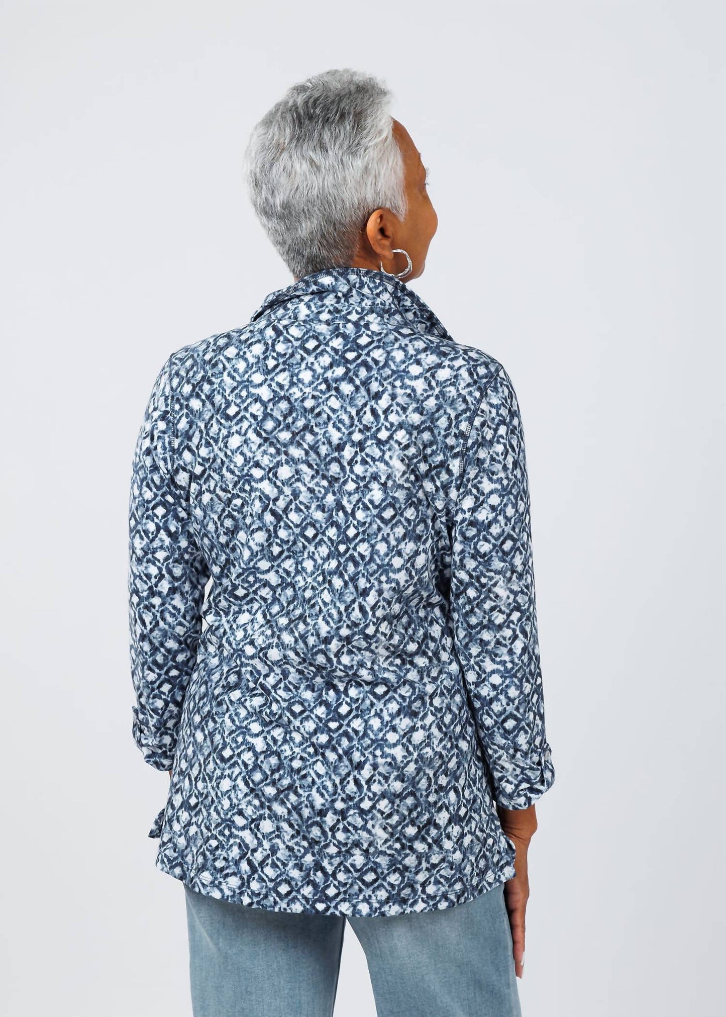 E.L.I. - Karen 3/4 Sleeve Shirt Jacket