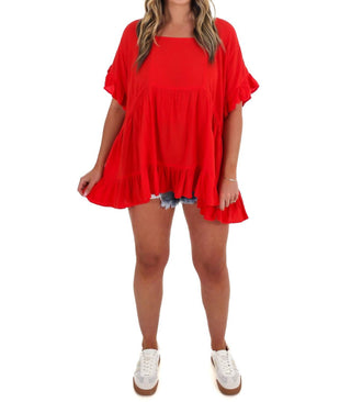 Easel - On My Terms Tunic Top