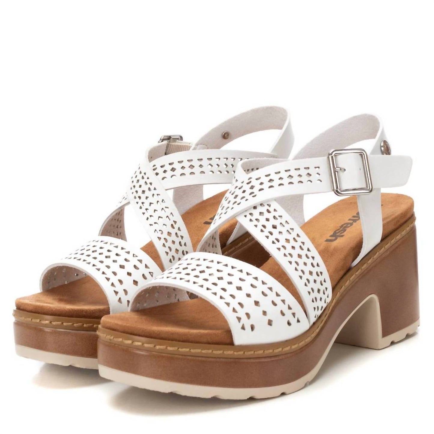 Xti - Women's Refresh Block Heel Platform Sandals