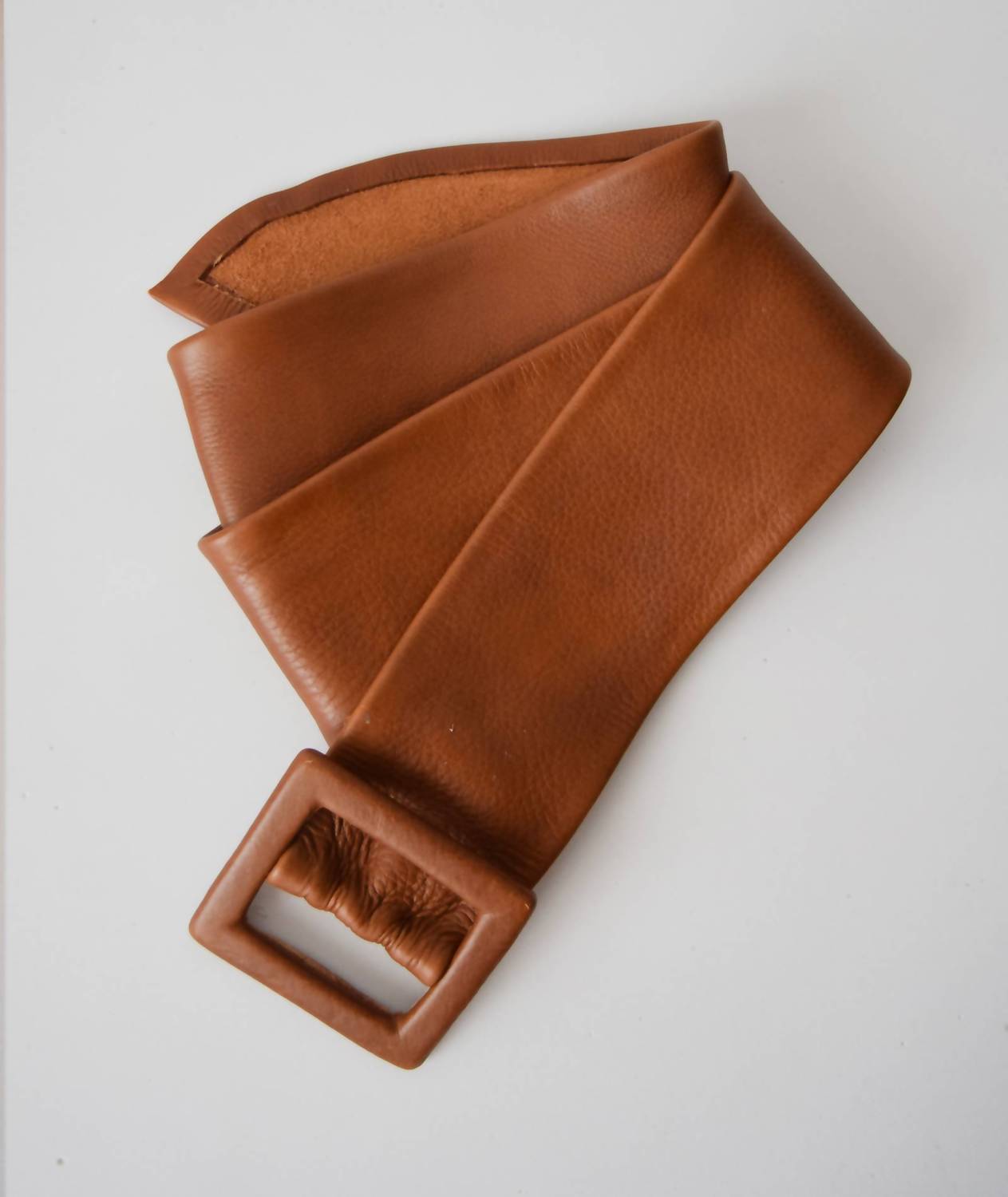 Ada Collection - Apropos Leather-wrapped Buckle Belt