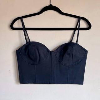 Everlane - The Structured Cotton Bustier Top