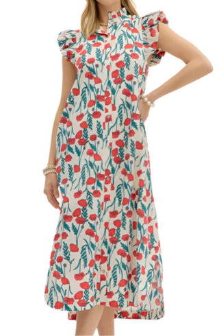 Entro - Poppy Midi Dress